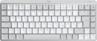 Беспроводная клавиатура Logitech MX Mechanical Mini Английский EEUU Белый QWERTY цена и информация | Клавиатуры | kaup24.ee