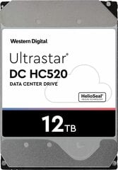 WD Ultrastar DC HC520, 12TB hind ja info | Sisemised kõvakettad (HDD, SSD, Hybrid) | kaup24.ee