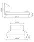 Polsterdatud voodi Slim, 160x200, beež цена и информация | Voodid | kaup24.ee