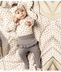 Хлопковый комплект Bamornicol,  боди + ползунки +повязка.
192094. цена и информация | Комплекты одежды для новорожденных | kaup24.ee