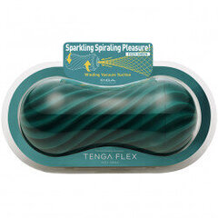 Masturbaator Tenga - Flex II Fizzy Green hind ja info | Sekslelud, masturbaatorid | kaup24.ee