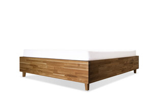 Дубовая кровать с ящиком для хранения Flat, 180x200, Havana цена и информация | Кровати | kaup24.ee