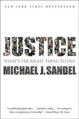 Justice: What's the Right Thing to Do? hind ja info | Ajalooraamatud | kaup24.ee