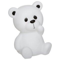 Ночник Медведь, белый цена и информация | Детские светильники | kaup24.ee