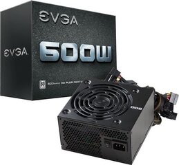 EVGA 600W (100-W1-0600-K2) цена и информация | Материнские платы (PSU) | kaup24.ee