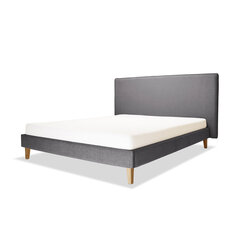 Polsterdatud voodi Slim, 140x200, hall цена и информация | Кровати | kaup24.ee