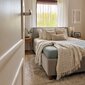 Polsterdatud voodi koos panipaigaga Con, 160x200, hall hind ja info | Voodid | kaup24.ee