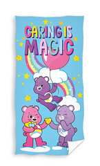 Rätik Care Bears, 70x140 cm hind ja info | Rätikud, saunalinad | kaup24.ee