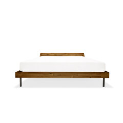 Дубовая кровать Shortie, 140x200, Havana цена и информация | Кровати | kaup24.ee