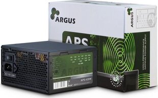 Inter-Tech Argus 420W (APS-420W) hind ja info | Toiteplokid (PSU) | kaup24.ee