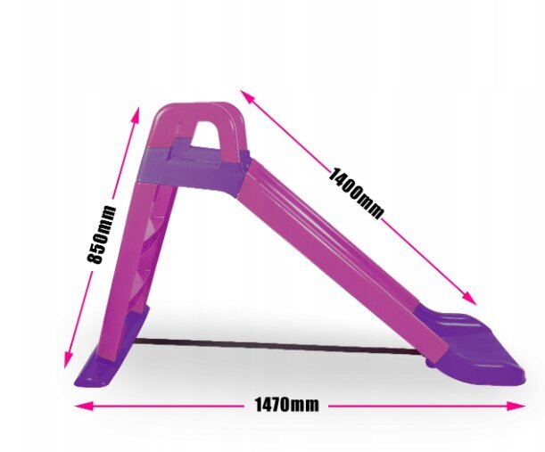 Eraldi seisev liumägi Aga 4Kids K13582, 140 cm цена и информация | Liumäed, Pikleri kolmnurgad | kaup24.ee