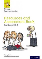 Nelson Comprehension: Years 5 & 6/Primary 6 & 7: Resources and Assessment Book for Books 5 & 6 2nd Revised edition цена и информация | Книги для подростков и молодежи | kaup24.ee