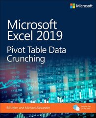 Microsoft Excel 2019 Pivot Table Data Crunching цена и информация | Книги по экономике | kaup24.ee