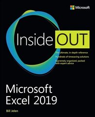 Microsoft Excel 2019 Inside Out цена и информация | Книги по экономике | kaup24.ee