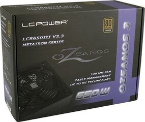 LC-Power LC8650III цена и информация | Материнские платы (PSU) | kaup24.ee