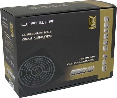 LC-Power LC6650GP4 hind ja info | Toiteplokid (PSU) | kaup24.ee