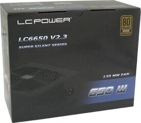 LC-Power LC6650 hind ja info | Toiteplokid (PSU) | kaup24.ee
