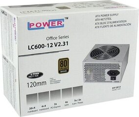 LC-Power LC600-12 V2.31 hind ja info | LC-Power Arvutid ja IT- tehnika | kaup24.ee