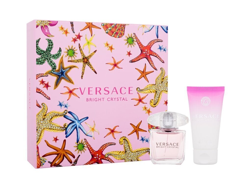 Komplekt Versace Bright Crystal: tualettvesi, 30 ml + ihupiim, 50 ml hind ja info | Naiste parfüümid | kaup24.ee