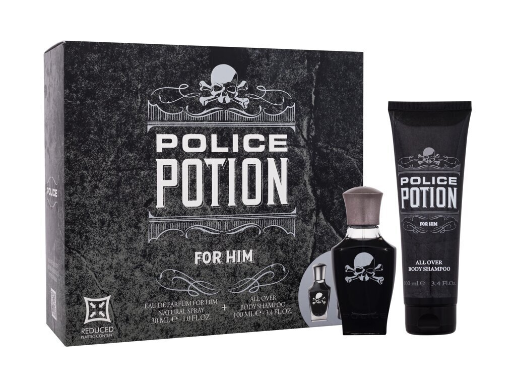 Komplekt Police Potion For Him: parfüümvesi, 30 ml + šampoon, 100 ml hind ja info | Meeste parfüümid | kaup24.ee