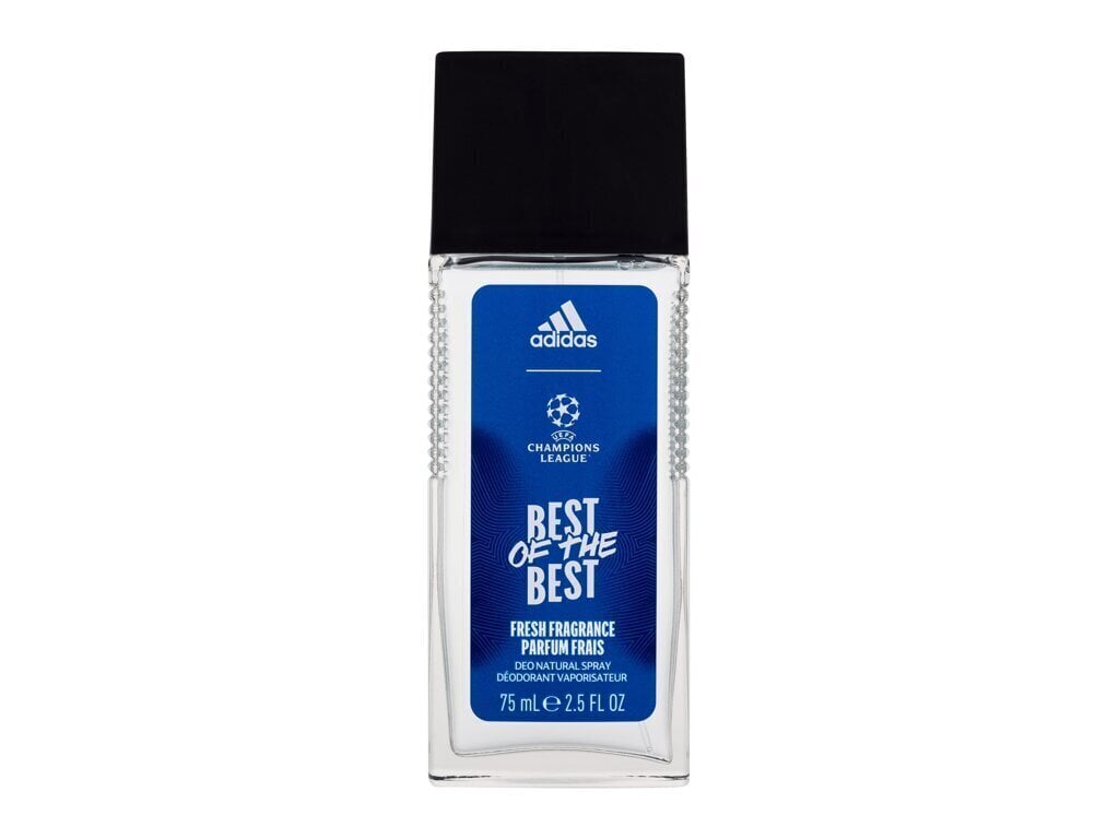 Spreideodorant Adidas Uefa Champions League Best Of The Best, 75 ml hind ja info | Deodorandid | kaup24.ee