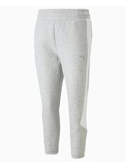 Naiste dressipüksid PUMA Evostripe High Waist Light Gray Heather 234236899 hind ja info | Naiste spordiriided | kaup24.ee