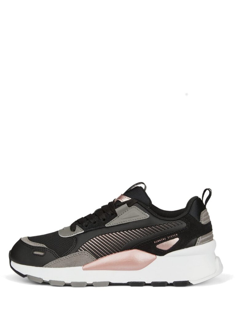 Naiste spordijalatsid PUMA Rs 3.0 Metallic Black Rose Gold 234237177 hind ja info | Naiste spordi- ja vabaajajalatsid | kaup24.ee