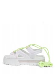 Naiste sandaalid PUMA Mayze Sandal Laces Pop White 234237125 цена и информация | Женские босоножки | kaup24.ee