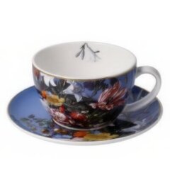 Чашка для чая/капучино Jan Davidsz de Heem - Summer Flowers цена и информация | Оригинальные кружки | kaup24.ee