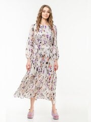 Женское плиссированное платье из коллекции LORIATA 2309 Multicolor 563949680 цена и информация | Платье | kaup24.ee