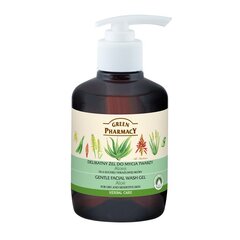 Puhastusvahend kuivale ja tundlikule nahale Aloe Vera Green Pharmacy, 270ml hind ja info | Näopuhastusvahendid | kaup24.ee
