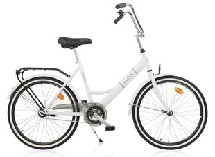 Велосипед Baana Suokki 24", 1-ступенчатый, белый цена и информация | Велосипеды | kaup24.ee