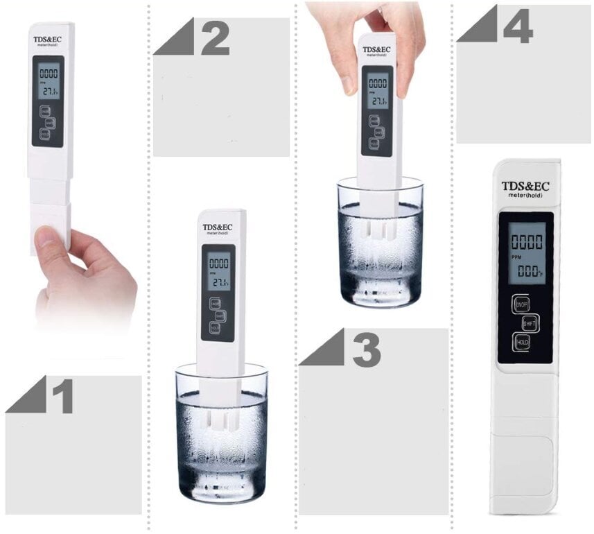 Elektrooniline vee kareduse tester koos automaatse ekraaniga hind ja info | Veefiltrid | kaup24.ee