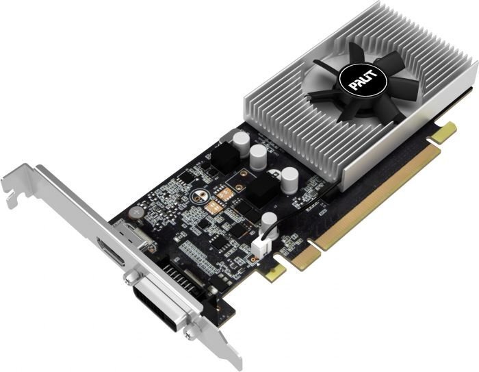 Palit GeForce GT 1030 2GB GDDR5 (64 bit), DVI-D, HDMI, BOX (NE5103000646F) hind ja info | Videokaardid (GPU) | kaup24.ee