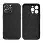 Silicone case for Samsung Galaxy A14 5G / Galaxy A14 silicone cover black hind ja info | Telefoni kaaned, ümbrised | kaup24.ee