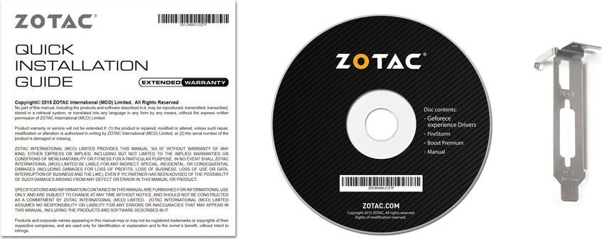 Zotac GeForce GT 1030 LP 2GB GDDR5 (64 bit), DVI-D, HDMI, BOX (ZT-P10300A-10L) hind ja info | Videokaardid (GPU) | kaup24.ee