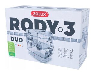 клетка Zolux Rody 3 Duo 41 x 27 x 40,5 cm цена и информация | Клетки и аксессуары для грызунов | kaup24.ee