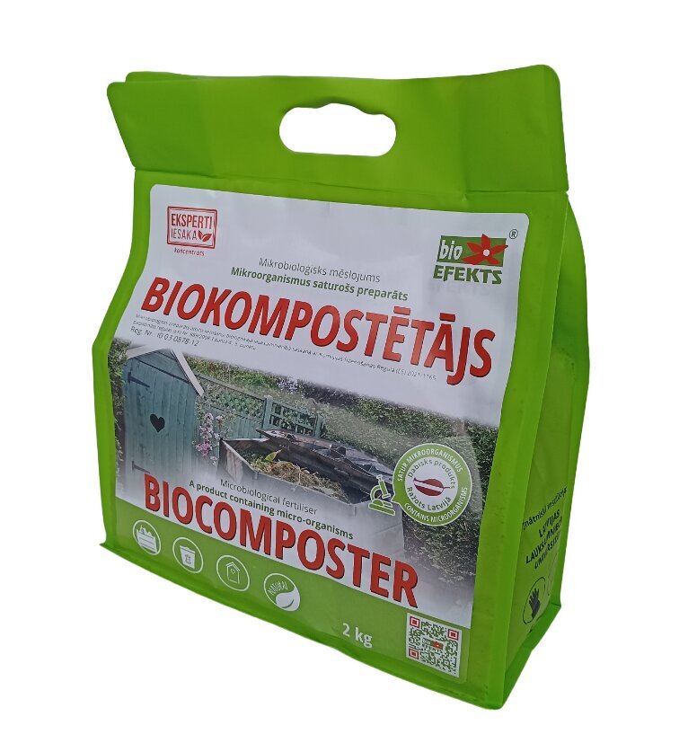 Biokomposter, 2 kg цена и информация | Kuivväetised | kaup24.ee