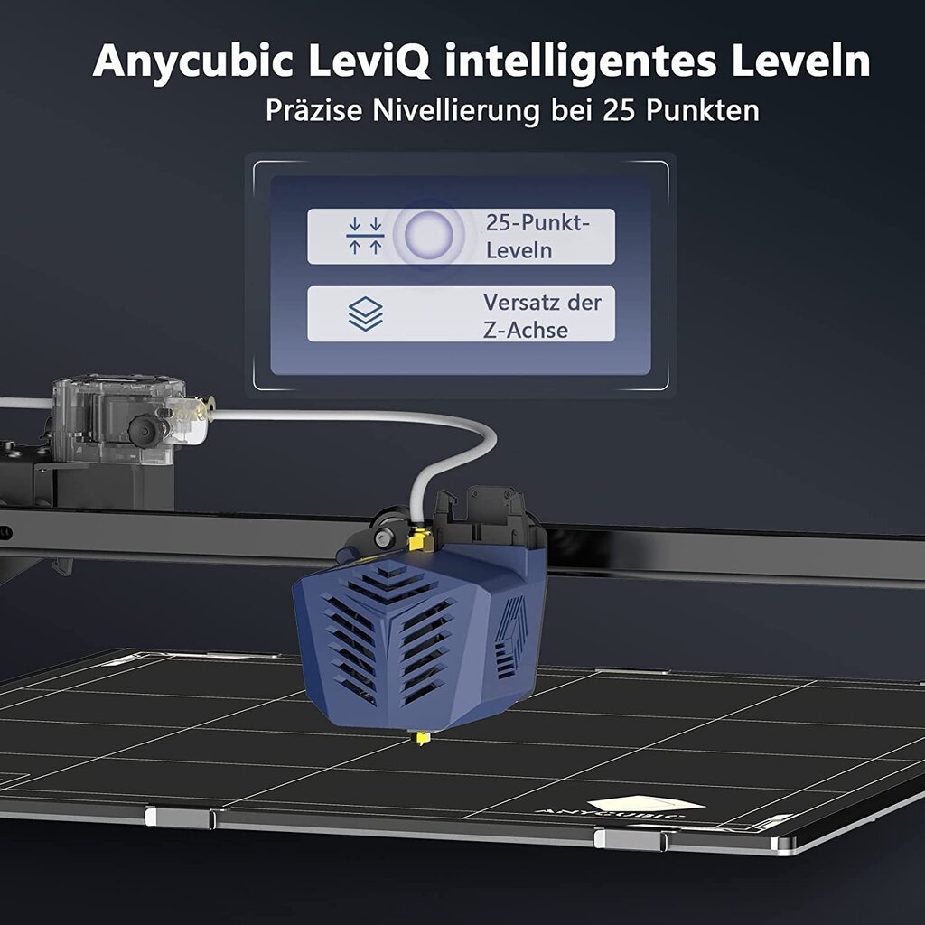 Igakuubiline Kobra Max 3D-printer, automaatne nivelleerimine, ülipõhisoojendus, 400 x 400 x 450 mm hiiglaslik prindimaht, sobib 1,75 mm filamentidega цена и информация | Nutiseadmed ja aksessuaarid | kaup24.ee