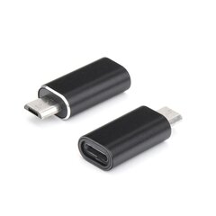 Adapteri laadija jaoks iPhone Lightning 8-pin/Micro USB must цена и информация | Адаптеры и USB-hub | kaup24.ee