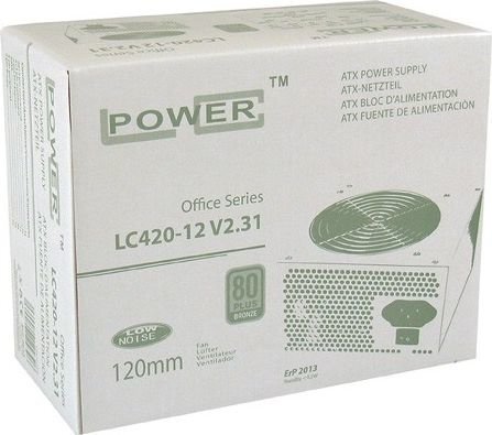 LC-Power LC420-12 V2.31 hind ja info | Toiteplokid (PSU) | kaup24.ee