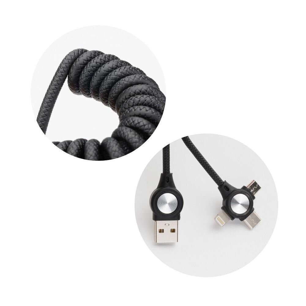 Fashion Cable Flash Charging Data Line hind ja info | Mobiiltelefonide kaablid | kaup24.ee