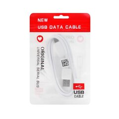 Kaabel USB Type C 3.0 HD2 1 meeter valge hind ja info | Mobiiltelefonide kaablid | kaup24.ee