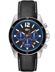 Мужские часы Lacoste Seattle Leather Blue цена и информация | Lacoste Одежда, обувь и аксессуары | kaup24.ee