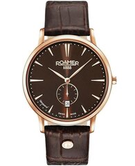 Meeste käekell Roamer Vanguard Small Second Leather Black цена и информация | Мужские часы | kaup24.ee