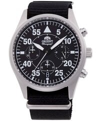 Мужские часы Orient Sports Chrono Nylon Black цена и информация | Мужские часы | kaup24.ee