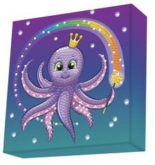 Teemantmosaiik Magical Octopus, 15X15 cm hind ja info | Teemantmaalid, teemanttikandid | kaup24.ee