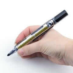 Стойкий маркер Pentel Maxiflo NLF50, чёрный, 12 шт. цена и информация | Письменные принадлежности | kaup24.ee