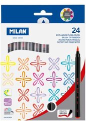 Viltpliiatsite komplekt Milan 24 Tükid, osad hind ja info | Kirjutusvahendid | kaup24.ee