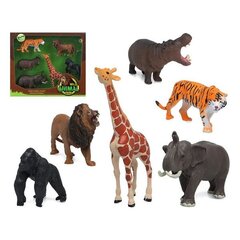 Набор диких животных 110395 (6 шт) цена и информация | Игрушки для мальчиков | kaup24.ee